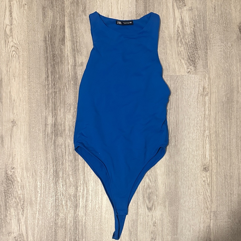 Zara Vibrant Blue Bodysuit
